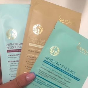 Karuna face & eye mask bundle
